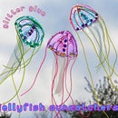 Glitter Glue Jellyfish Suncatchers