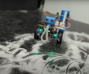 "The Whimsy Artist" - a Creative and Destructive Robot