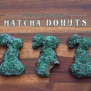 Moss Bunny Matcha Donuts
