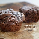 Braided Chocolate Muffins