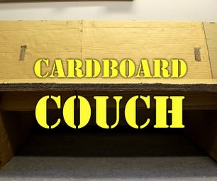 Cardboard Couch