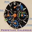 Quartz-movement Based Perpetual Calendar Clock