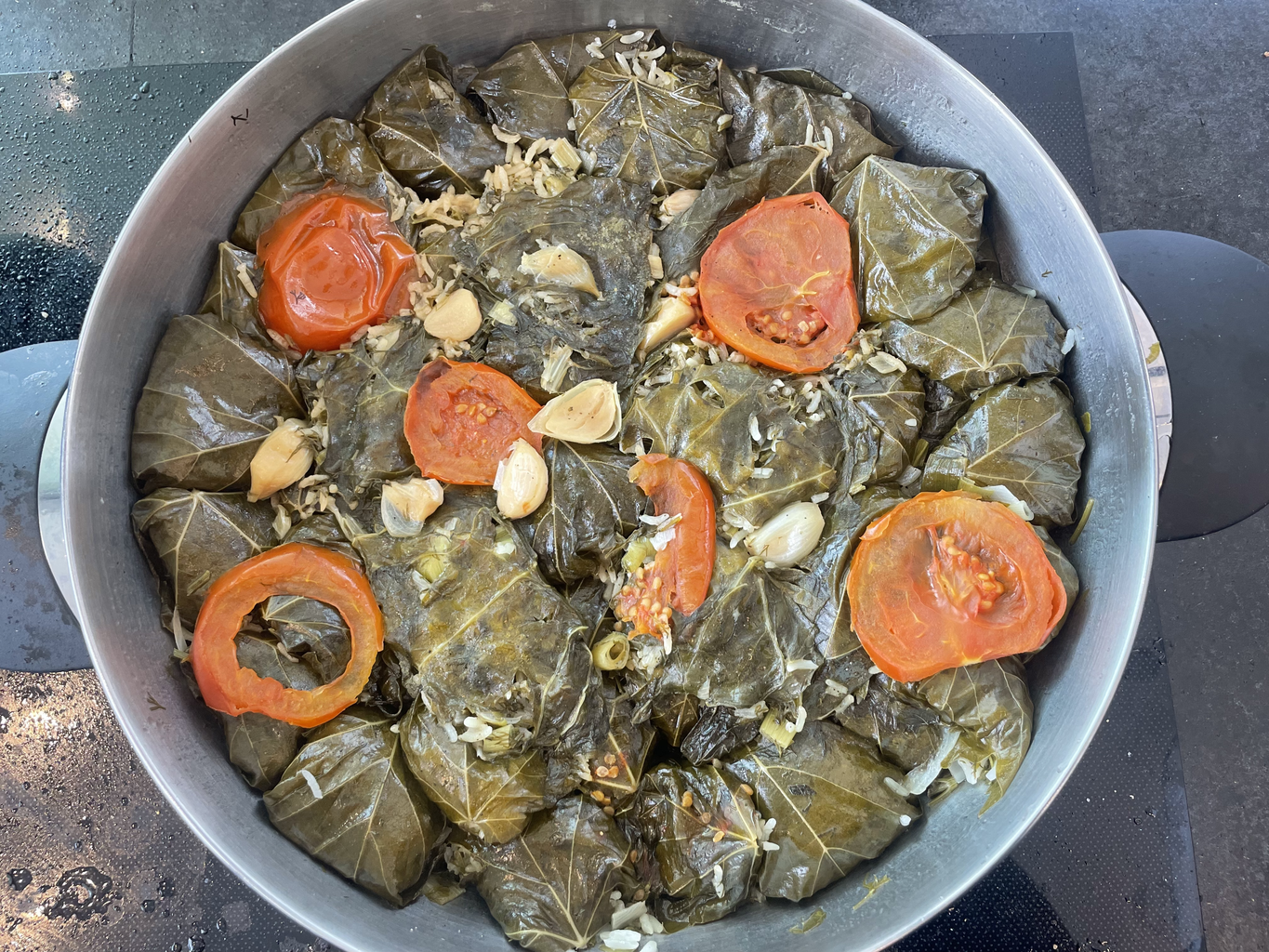 My Gradmother's Famous Stuffed Grape Leaves