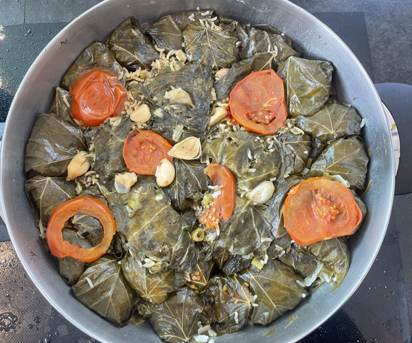 My Gradmother's Famous Stuffed Grape Leaves