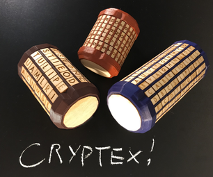Cryptex - 10 Steps for 110 Possibles Designs